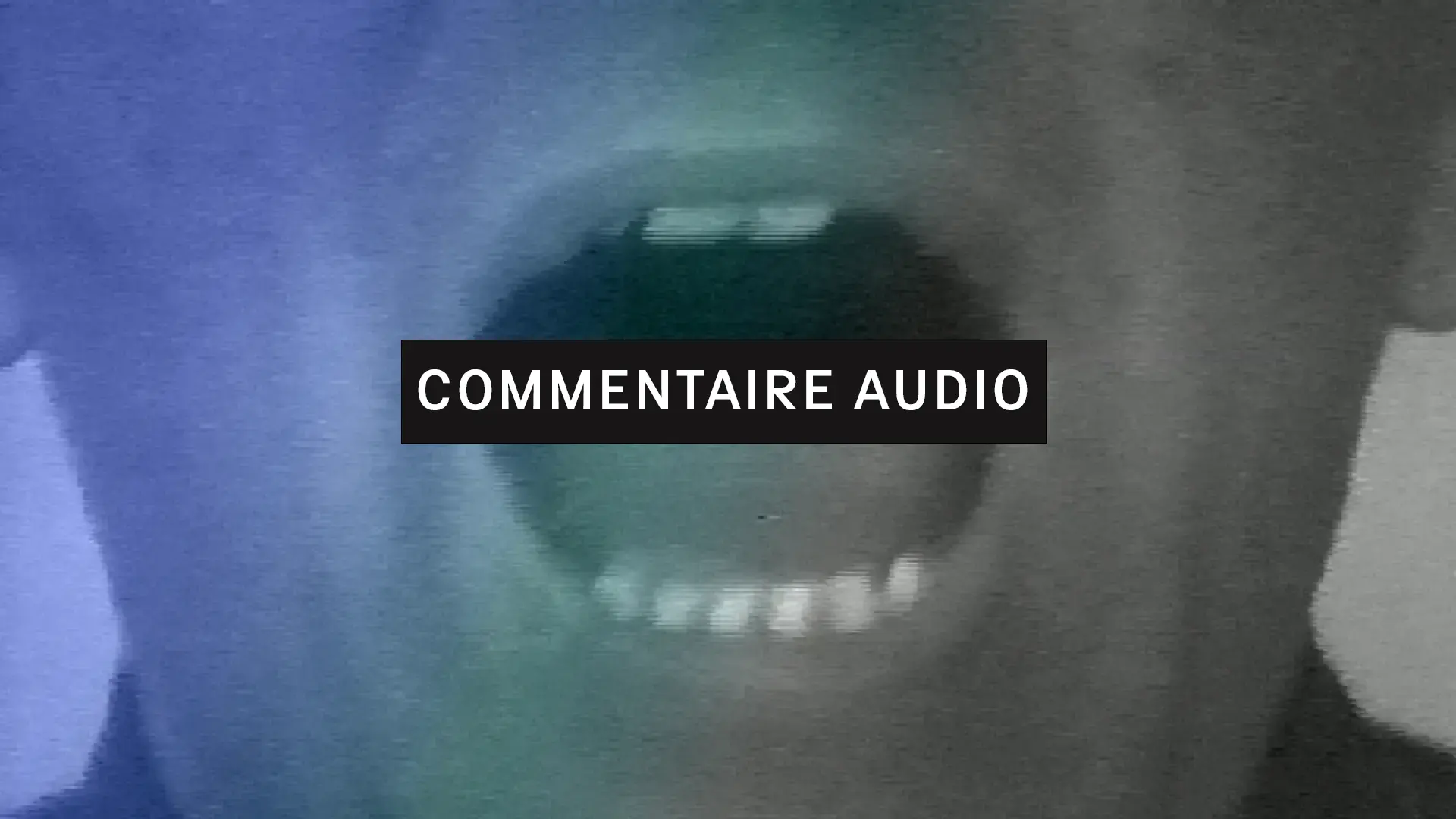 Le Magra (Commentaire audio)- réal. Pierre Falardeau et Julien Poulin, bouche ouverte en noir et blanc